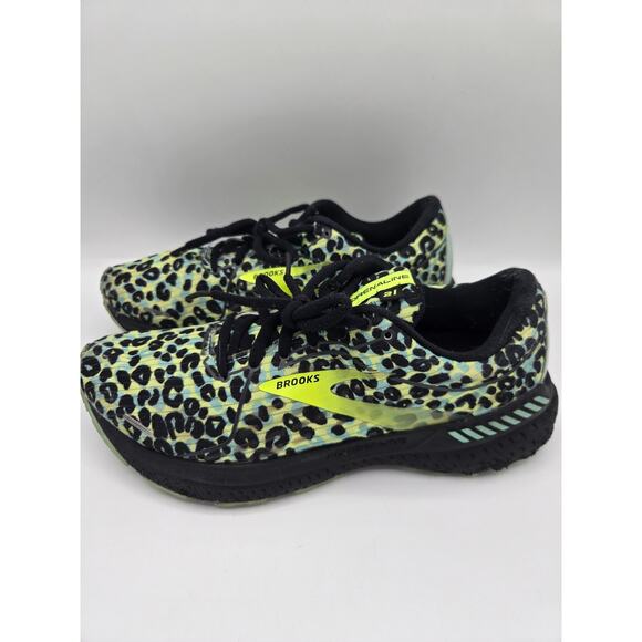 Brooks Adrenaline GTS 21 Athletic Running Shoe Run Wild Leopard Print Women 8.5 - Picture 8 of 8